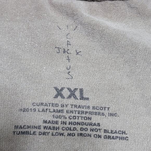 Astro World Brown Unisex Tee (Cactus Jack) "General Admission Live" - Size XXL - Picture 5 of 5